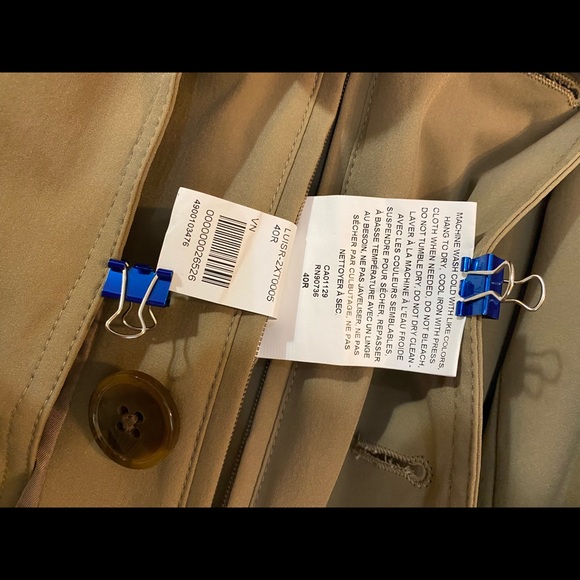 Ralph Lauren Men’s Tan Raincoat Size 40R Worn Once - Perfect Condition - Picture 6 of 6